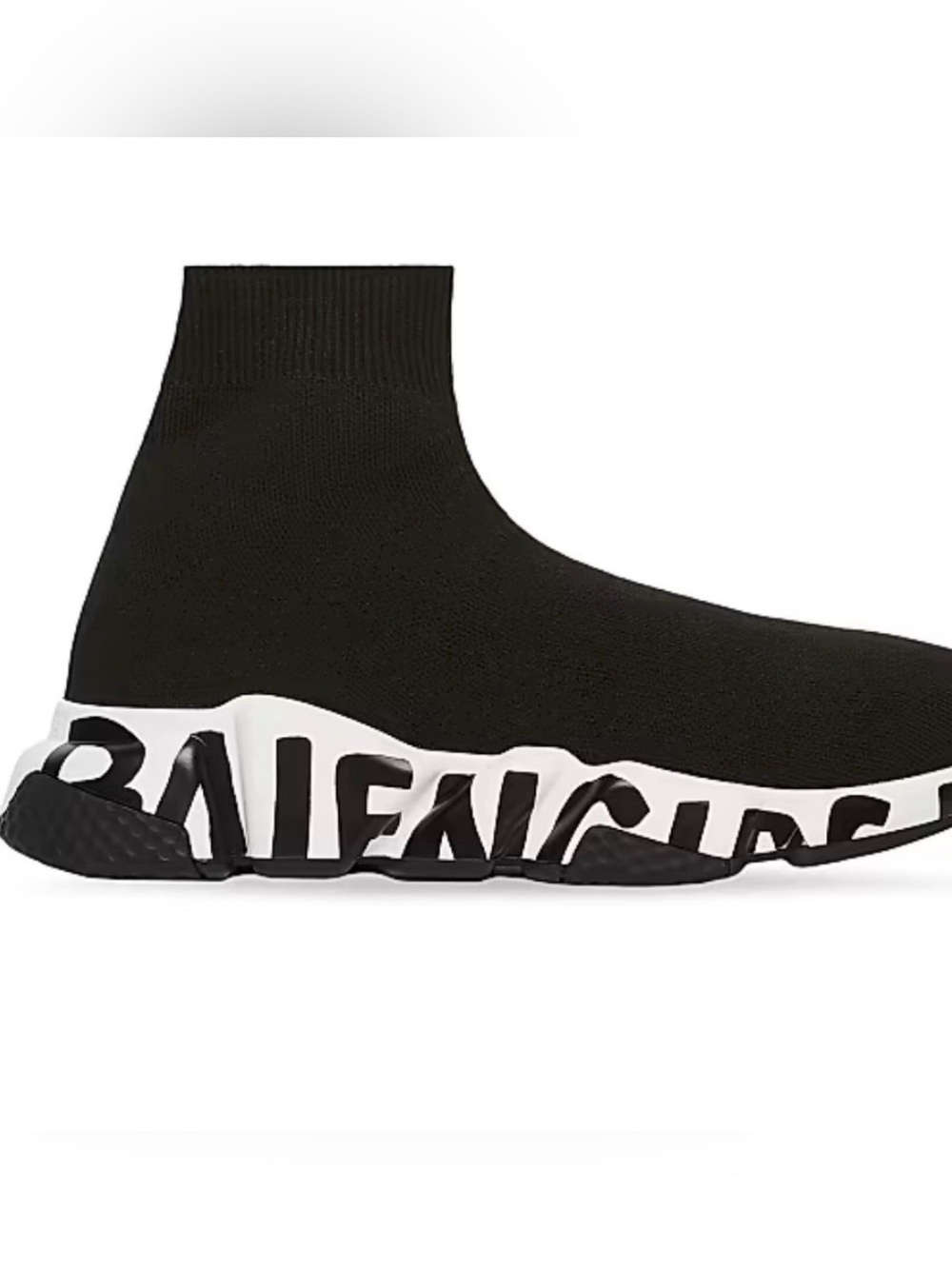 Women’s Balenciaga Speed Recycled Knit Graffiti Sneakers US 10